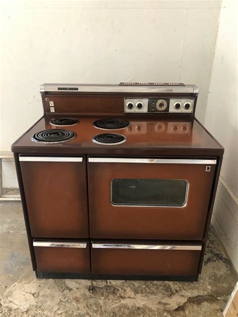 antique stove electric|vintage electric stoves 1960s.